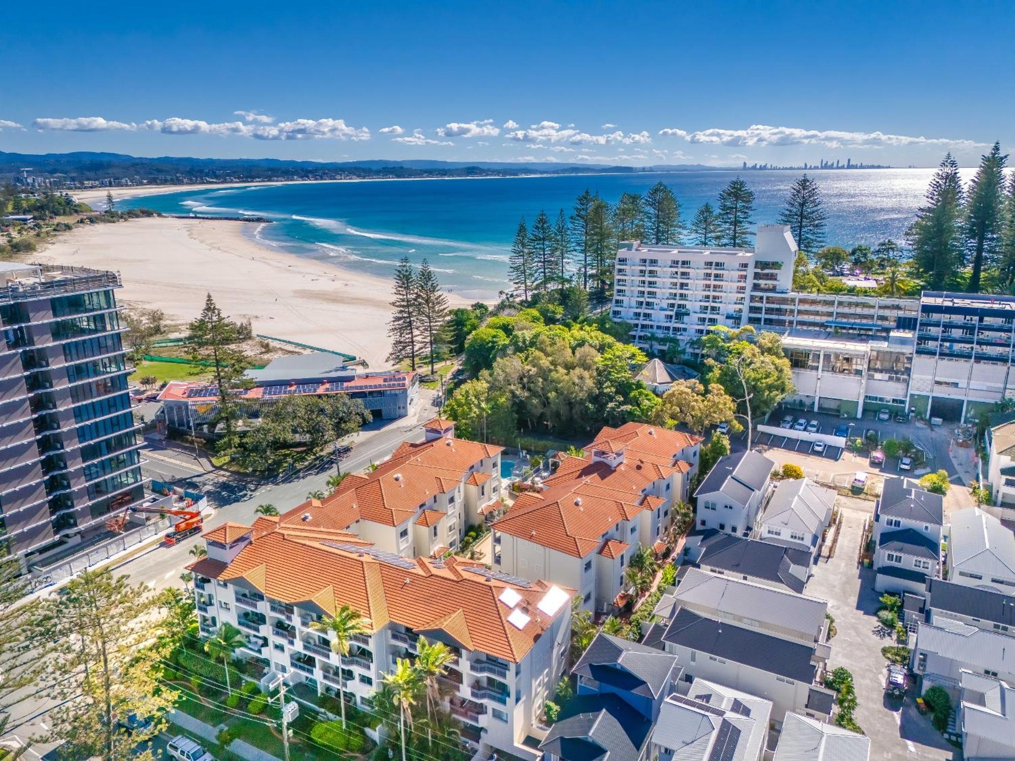 Bella Mare Coolangatta Beachside Apartments Guldkusten Exteriör bild