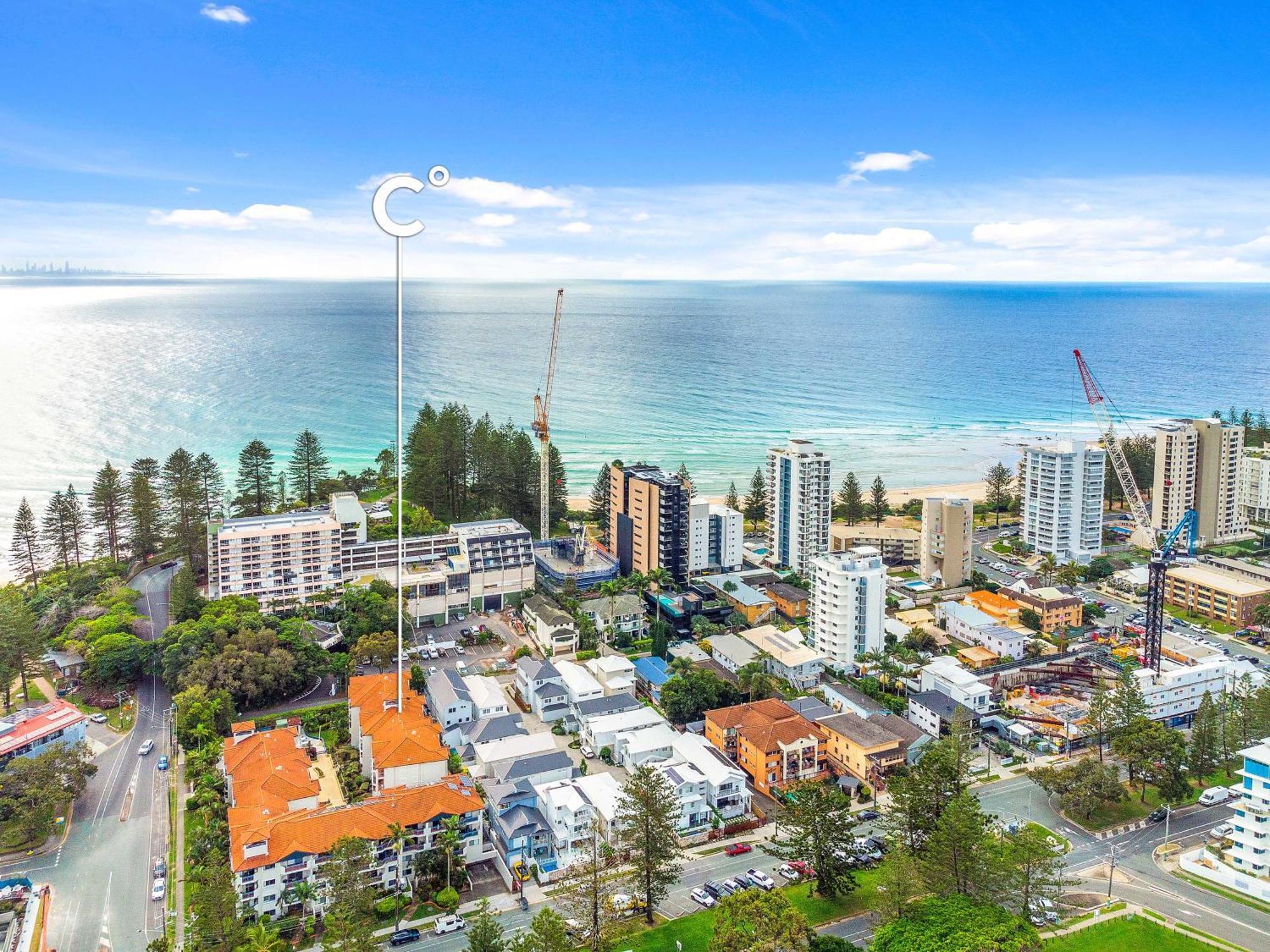 Bella Mare Coolangatta Beachside Apartments Guldkusten Exteriör bild